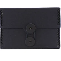 JAM Paper Portfolio Case with Drawstring Closure, Black (3536844)