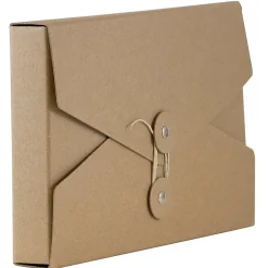 JAM Paper Portfolio Case with Drawstring Closure, Brown (3036KRAFT)