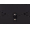 JAM Paper Portfolio Case with Drawstring Closure, Black (3036BLACK)