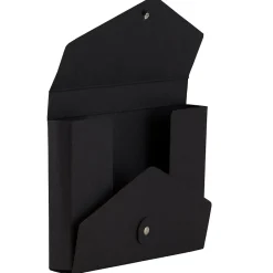 JAM Paper Portfolio Case with Drawstring Closure, Black (3036BLACK)