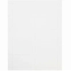 ® Printable Business Cards, 3 1/2 x 2, White Vellum, 100/Pack (22130975) Business Cards