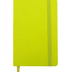 JAM Paper Professional Notebooks, 5.8" x 8.3", Wide Ruled, 70 Sheets, Green (340528859) Online