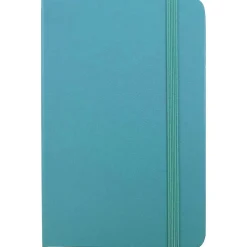 JAM Paper Professional Notebooks, 5.8" x 8.3", Wide Ruled, 70 Sheets, Blue (340528855) Hot