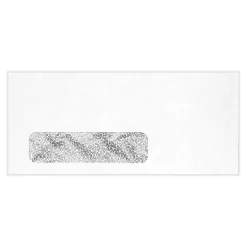 JAM Paper Security Tinted #9 Booklet Envelopes, 3 7/8" x 8 7/8", White, 50/Pack (61549-50)* Security Tinted