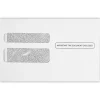 JAM Paper Security Tinted Booklet Envelope 5 3/4" x 9 1/4", White, 50/Pack (7485-W2-50)* Security Tinted