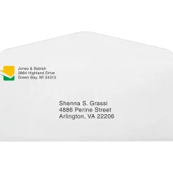 JAM Paper Self Seal #10 Business Envelopes, 4 1/8" x 9 1/2", White, 250/Pack (43687-250)* Business