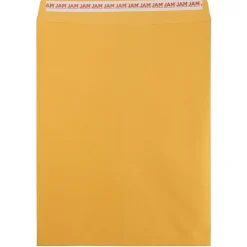 JAM Paper Self Seal Catalog Envelope, 12" x 15 1/2", Brown Kraft, 100/Pack (13034236D)* Catalog