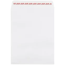 JAM Paper Self Seal Catalog Envelope, 8 3/4" x 11 3/4", White, 100/Pack (356838568D)* Catalog