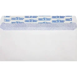 JAM Paper Self Seal Security Tinted #10 Business Envelopes, 4 1/8" x 9 1/2", White, 1000/Pack (75747-1M)* Security Tinted