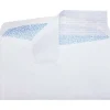 JAM Paper Self Seal Security Tinted #6 3/4 Business Envelopes, 3 5/8" x 6 1/2", White, 50/Pack (72634-50)* Security Tinted