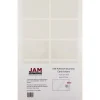 JAM Paper ® Self-Adhesive Business Card Holders, 2 x 3 1/2, Clear, 24 Label Pockets/Pack (2187815065) Sale
