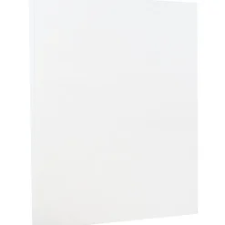 Sale Strathmore 88 lb. Cardstock Paper, 8.5" x 11", Bright White, 250 Sheets/Ream (301005B) Card Stock