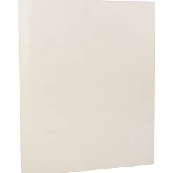 Discount Strathmore 80 lb. Cardstock Paper, 8.5" x 11", Natural White, 250 Sheets/Ream (301115B) Card Stock