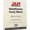 Strathmore 80 lb. Cardstock Paper, 8.5" x 11", Ivory, 50 Sheets/Pack (301125) Card Stock