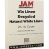 Best ® Strathmore 24lb Paper, 8.5 x 11, Natural White Linen, 100 Sheets/Pack (143530) Resume Paper