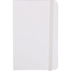 JAM Paper 1-Subject Pocket Notebook, 3.75" x 5.625", Narrow Ruled, 100 Sheets, White (340526606) Clearance