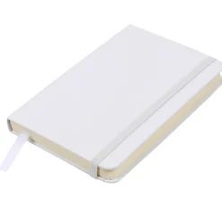 JAM Paper 1-Subject Pocket Notebook, 3.75" x 5.625", Narrow Ruled, 100 Sheets, White (340526606) Clearance
