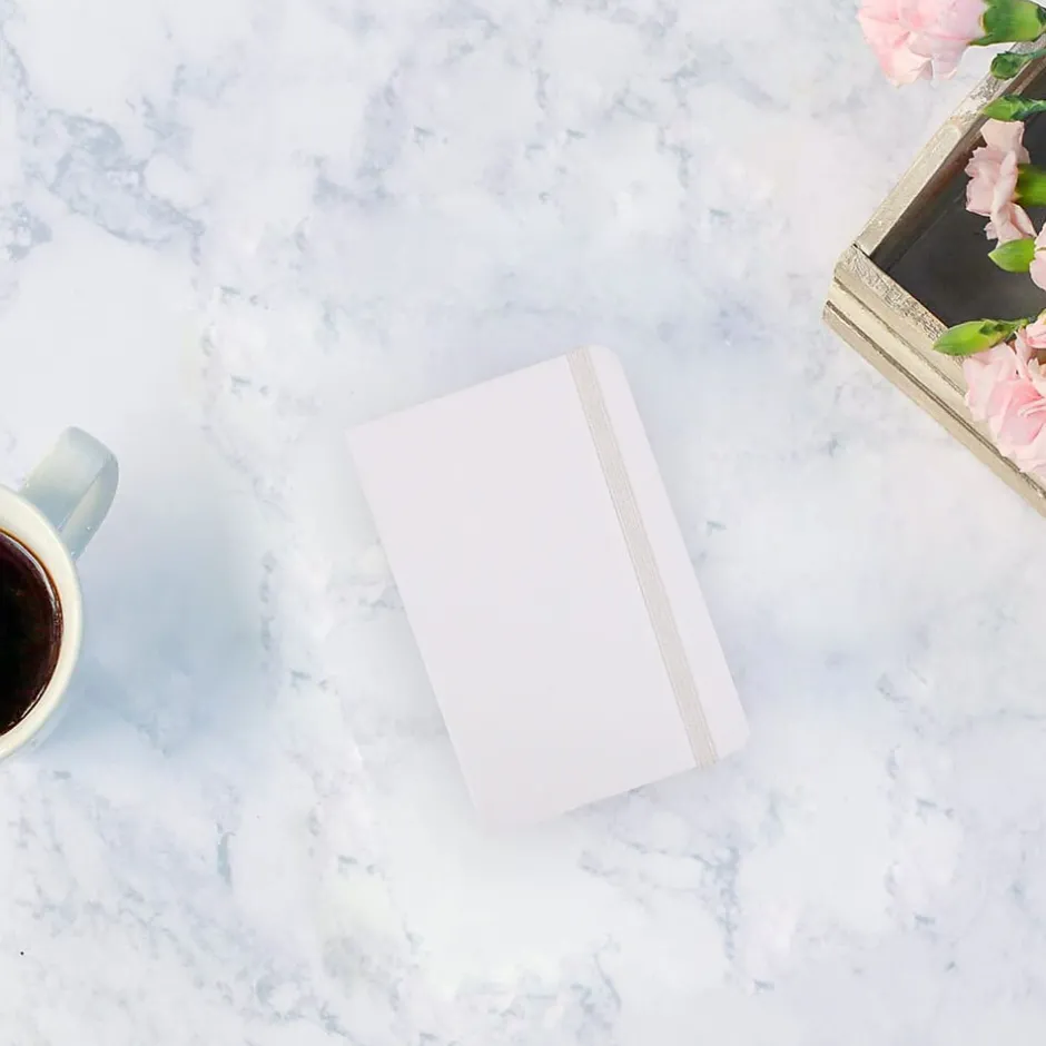 JAM Paper 1-Subject Pocket Notebook, 3.75" x 5.625", Narrow Ruled, 100 Sheets, White (340526606) Clearance