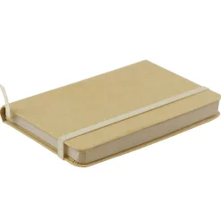 JAM Paper 1-Subject Pocket Notebook, 3.75" x 5.625", Narrow Ruled, 100 Sheets, Natural Kraft (340526603) Online