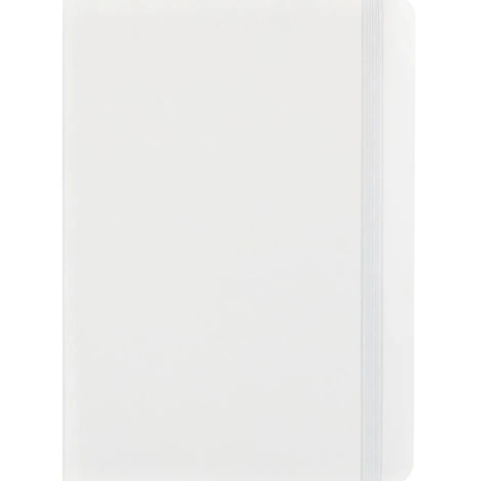 JAM Paper 1-Subject Pocket Notebook, 5" x 7", Wide Ruled, 100 Sheets, White (340526605) Best