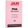 Hot Vellum Bristol 67 lb. Cardstock Paper, 11" x 17", Pink, 50 Sheets/Pack (16932848) Card Stock