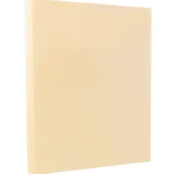 Outlet Vellum Bristol 67 lb. Cardstock Paper, 8.5" x 11", Cream, 50 Sheets/Pack (169824) Card Stock