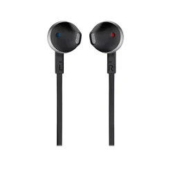 JBL TUNE 205 Stereo Earbud Headphones, Black (T205BLKAM)