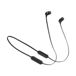 JBL TUNE 125BT Wireless Bluetooth Stereo In-Ear Headphones, Black (T125BTBLKAM)