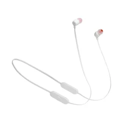 JBL TUNE 125BT Wireless Bluetooth Stereo In-Ear Headphones, White (T125BTWHTAM)