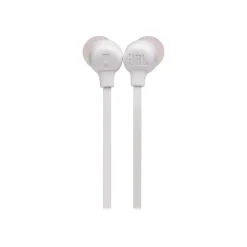 JBL TUNE 125BT Wireless Bluetooth Stereo In-Ear Headphones, White (T125BTWHTAM)
