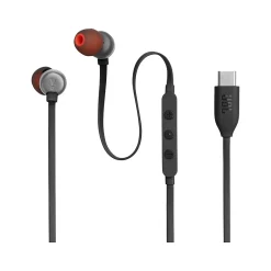 JBL TUNE 310C Ambient Sound Earbuds, Black (T310CBLKAM)