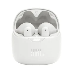 JBL TUNE Flex Wireless Active Noise Canceling Earbuds, Bluetooth, White (TFLEXWHTAM)