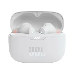 JBL TUNE 230NC TWS Wireless Active Noise Canceling Earbuds Headphones, Bluetooth, White (T230NCTWSWAM)