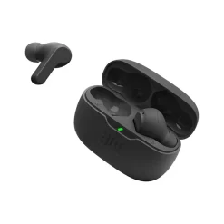 JBL Vibe Beam Wireless Earbud Headphones, Bluetooth, Black (VBEAMBLKAM)
