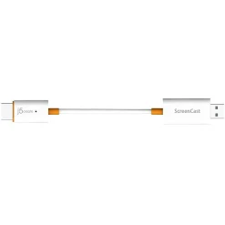 Usb Cables<j5create 1.97' ScreenCast HDMI to USB-A Audio/Video Monitor Cable, Male to Male, White (JVAW56)
