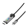 Usb Cables<j5create 6' USB-C to HDMI 2.1 8K Cable, M/M, Space Gray/Black (JCC157)