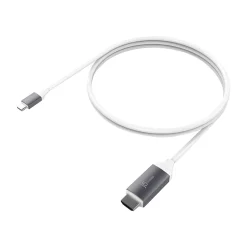Ethernet Cables<j5create 6' USB-C to HDMI Audio/Video Cable, Male to Male, Gray (JCC153G)