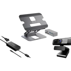 j5create 8.9" x 2.08" Aluminum Multi-Angle Dual-HDMI Docking Stand, Space Gray (JTS427)