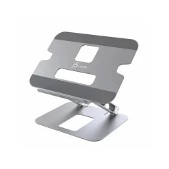 j5create Aluminum Multi-Angle Laptop Stand for Up to 16" Laptops, 11.4" x 8.9", Space Gray (JTS127)