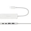 Usb Hubs<j5create Eco-Friendly 4-Port USB-C Hub, Pure White (JCH342EW)