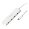 Usb Hubs<j5create Eco-Friendly 4-Port USB Type-C Hub, Pure White (JCH345EW)