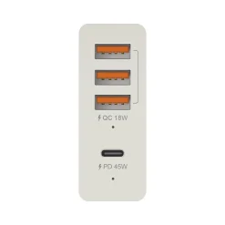 j5create 4-Port PD USB Charger, 5' (JUP4263)