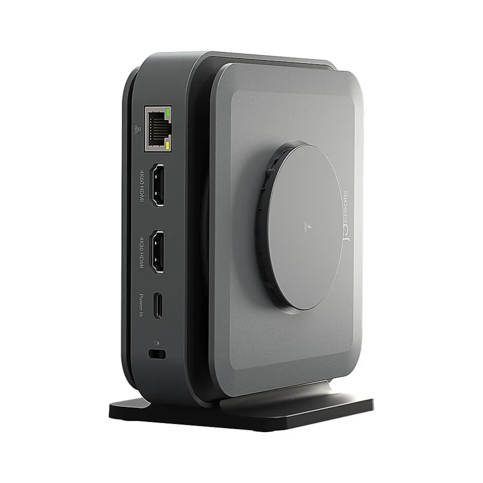 Usb Hubs<j5create 11-Port USB Type-C Dock Dual 4K HDMI Hub, Space Gray (JCD3199)