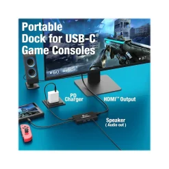 Usb Hubs<j5create 6-Port USB-C Hub, Black (JVA01)