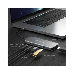 Usb Hubs<j5create 5-Port USB-C Hub, Space Gray (JCH453)