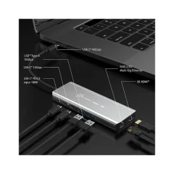 Usb Hubs<j5create 6-Port USB-C Hub, Space Gray (JCD403)