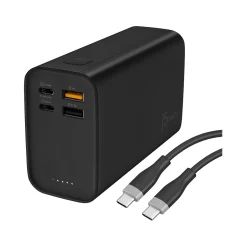 j5create USB-A/USB-C Power Bank, 26800mAh, Black (JPB26465)