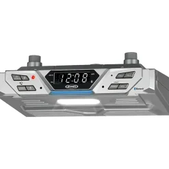 Smart Speakers & Displays<Jensen Under-Cabinet Voice-Controlled Wireless Music System, Silver (JAS-725)