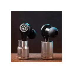 JLab Epic Air ANC Wireless Active Noise Canceling Earbuds Headphones, Bluetooth, Black (EBJBUDSAIRANCRBLK82)