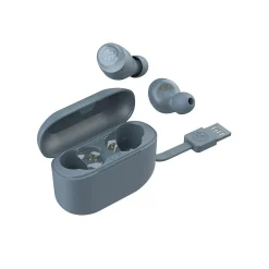 JLab GO Air POP Wireless Earbuds Headphones, Bluetooth, Slate (EBGAIRPOPRSLT124)